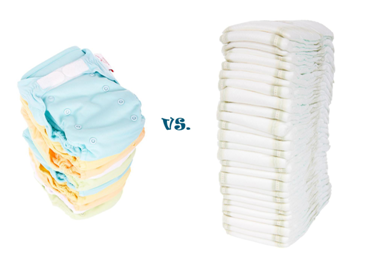 disposable diaper & cloth diaper