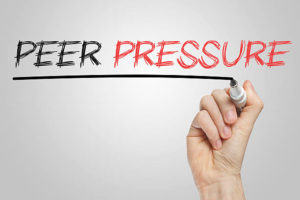 peer pressure and how to discourage it