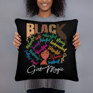 Black girl magic throw
