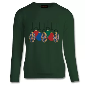 Afrocentric Christmas Jumper Afrotouch Baubles