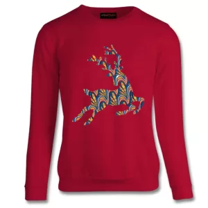 Afrocentric Christmas Jumper Afrotouch Reindeer